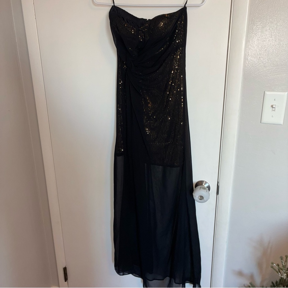 Strapless Formal Dress - Picture 2 of 12